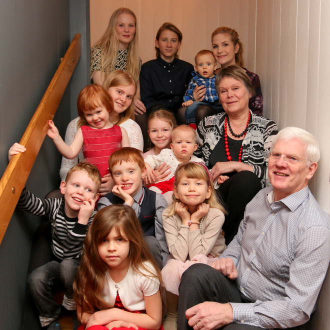 The grandparents really wanted a group photo of their grandkids, little did they know I'd include them as well!